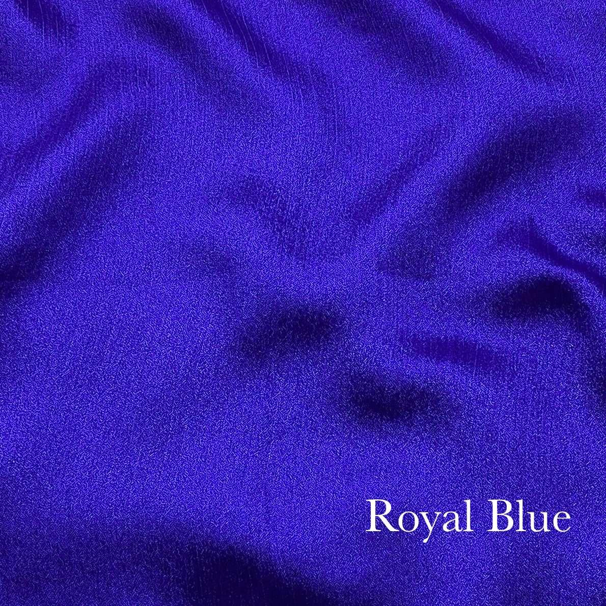 Metallic Silk - Royal Blue