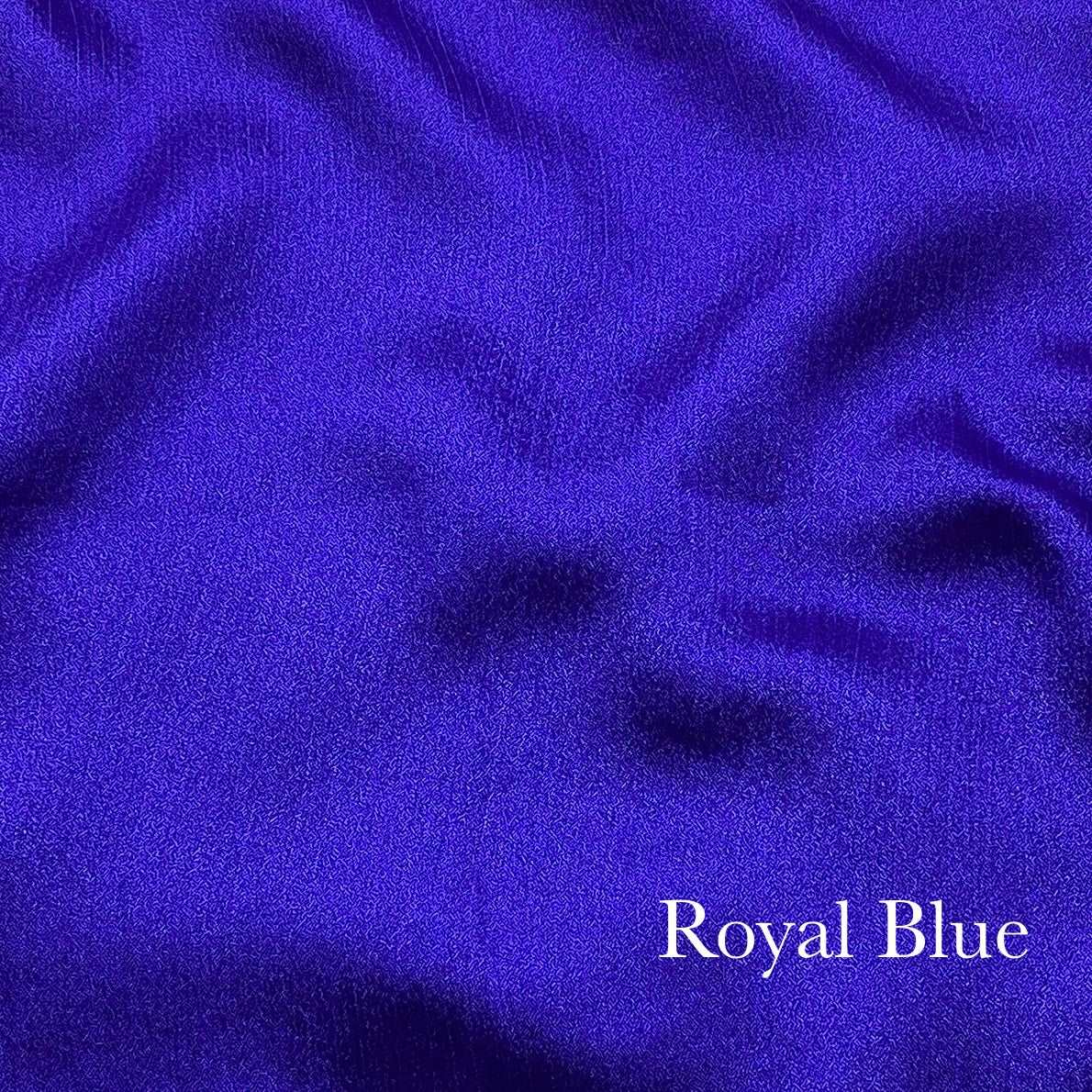 Metallic Silk - Royal Blue