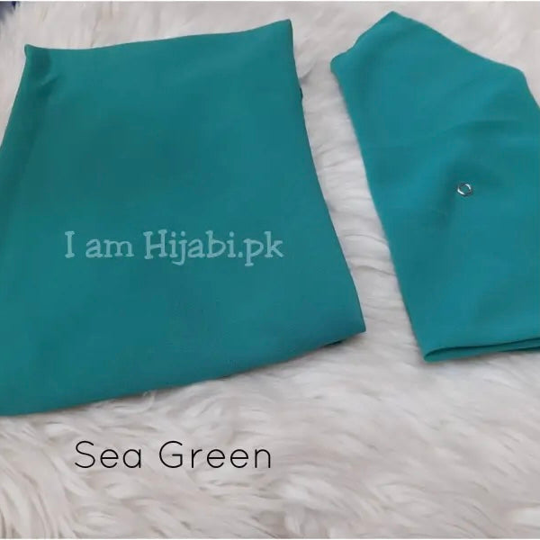 Misri Hijab - Sea Green