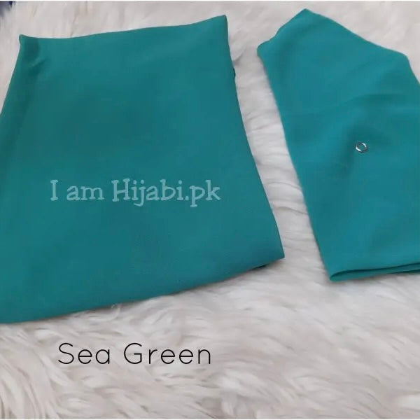 Misri Hijab - Sea Green