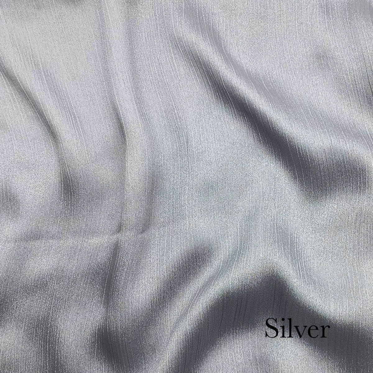 Metallic Silk - Silver