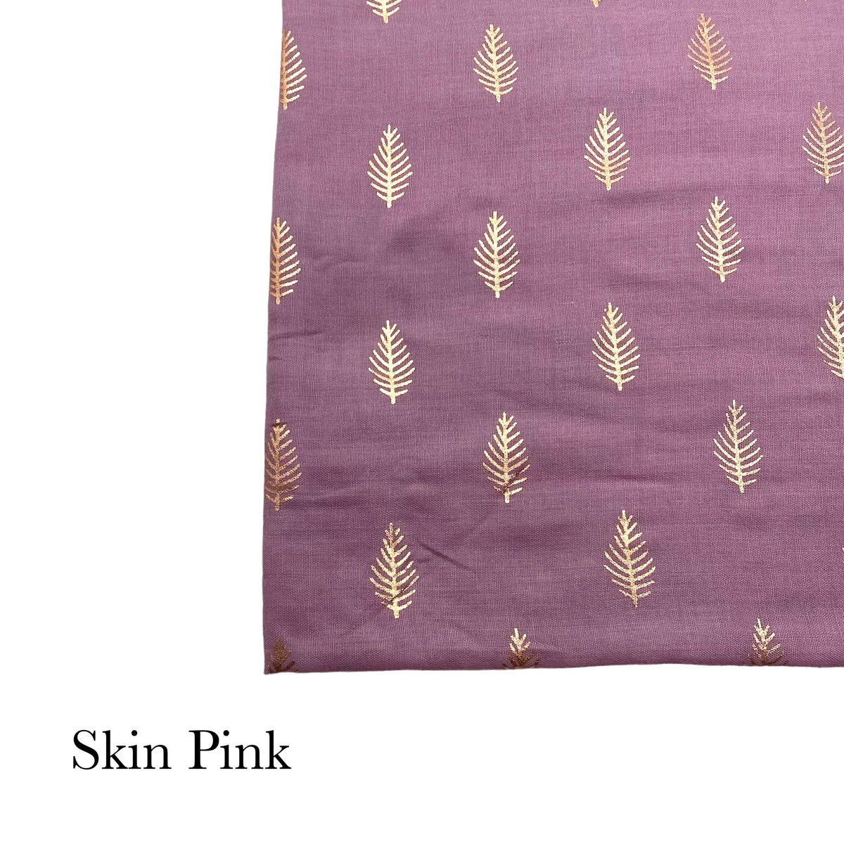 Pine Foil Lawn - Skin Pink