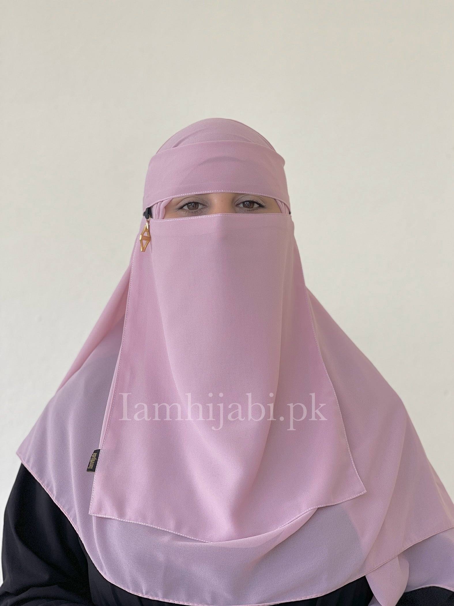 Saudi Niqab Set - Skin Pink