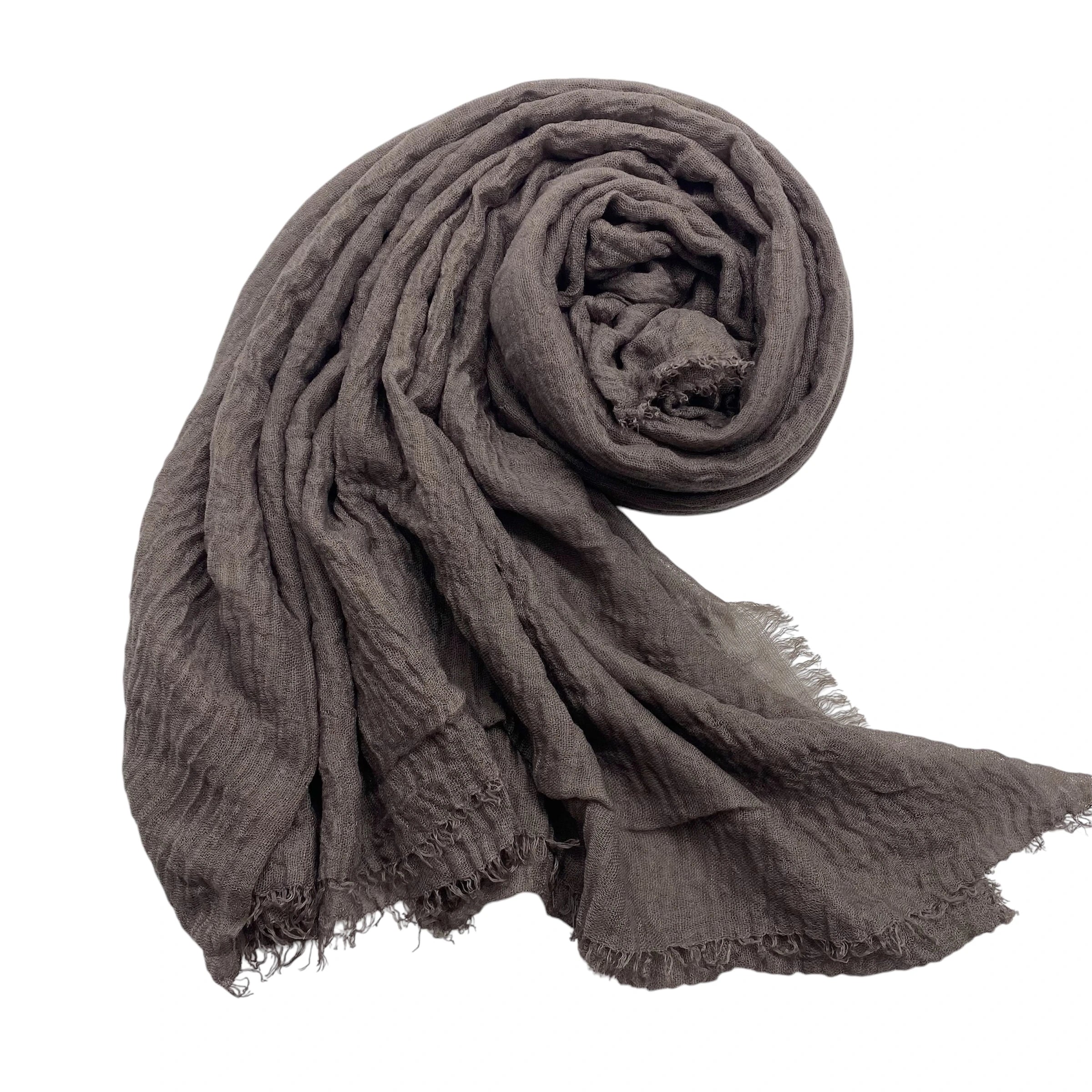 CRIMPS HIJAB - Smoke Gray