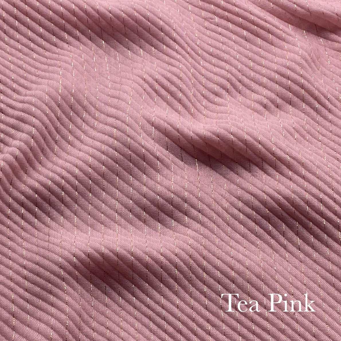 Crinkle Zarri Lawn - Tea Pink