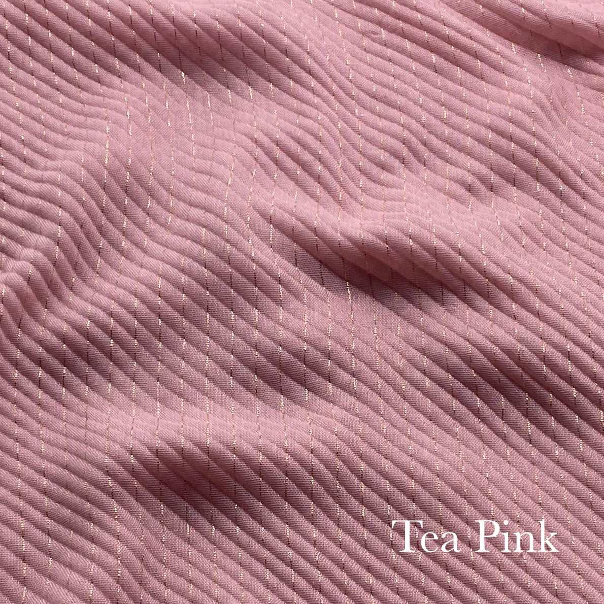 Crinkle Zarri Lawn - Tea Pink