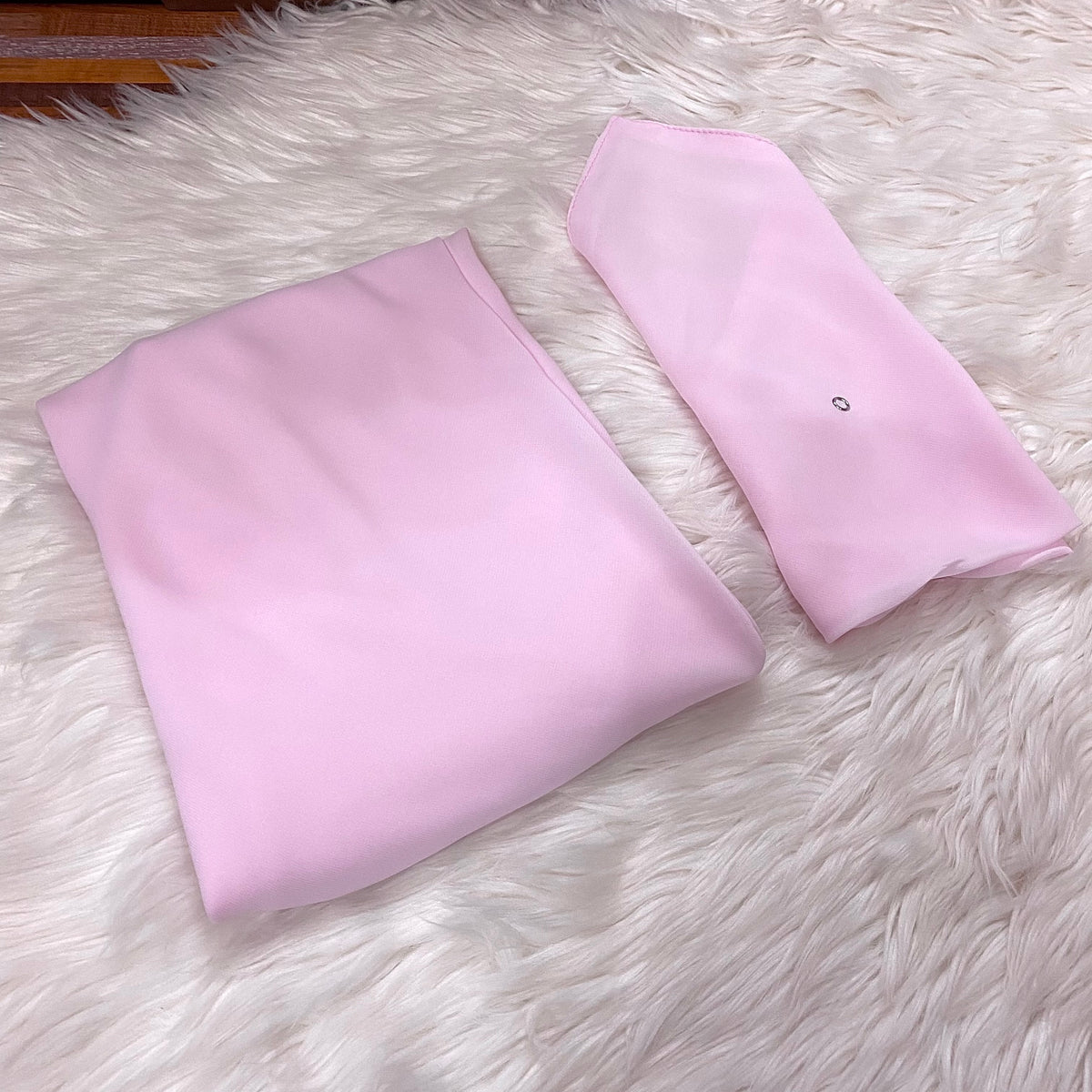 Misri Hijab - Tea Pink – I AM HIJABI.PK