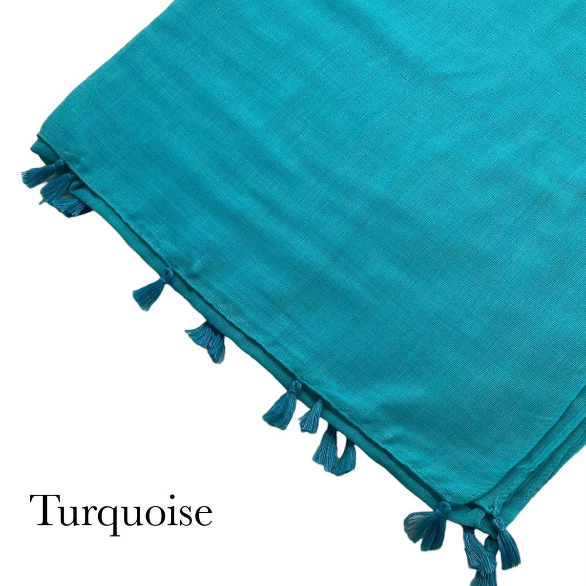 Plain Tassel - Turquoise