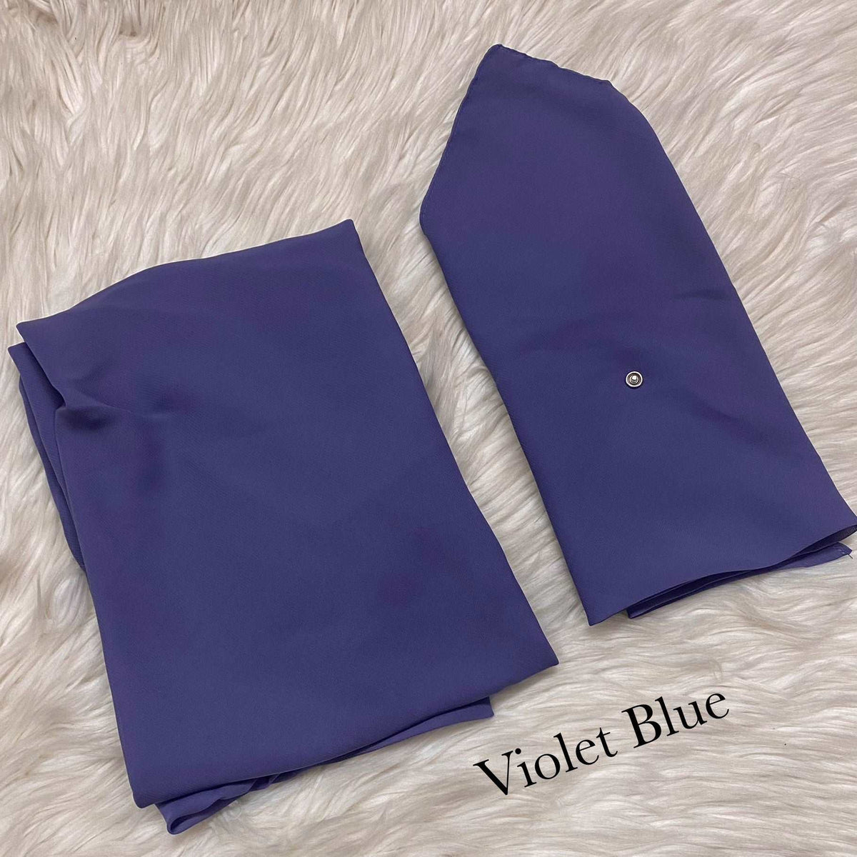 Misri Hijab - Violet Blue